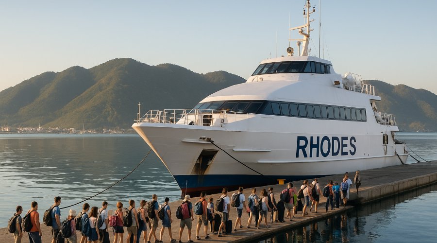 Marmaris Rodos feribot, Marmaris Rodos bilet, Marmaris Rodos ulaşım