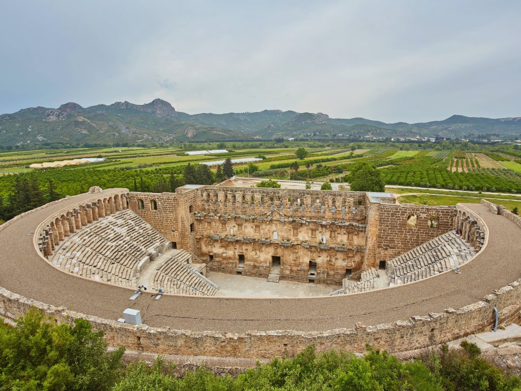 ANTALYA PERGE & ASPENDOS & SIDE AND MANAVGAT WATERFALL TOUR