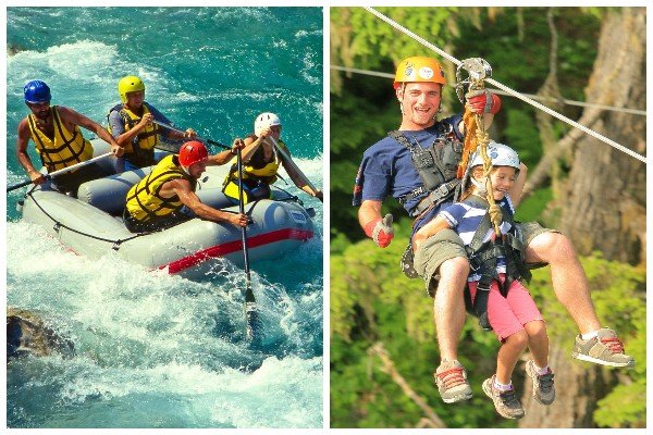 Antalya Rafting & Zipline Tour