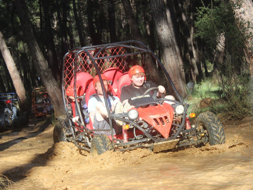 Antalya Rafting & Buggy Safari & Zipline Tour