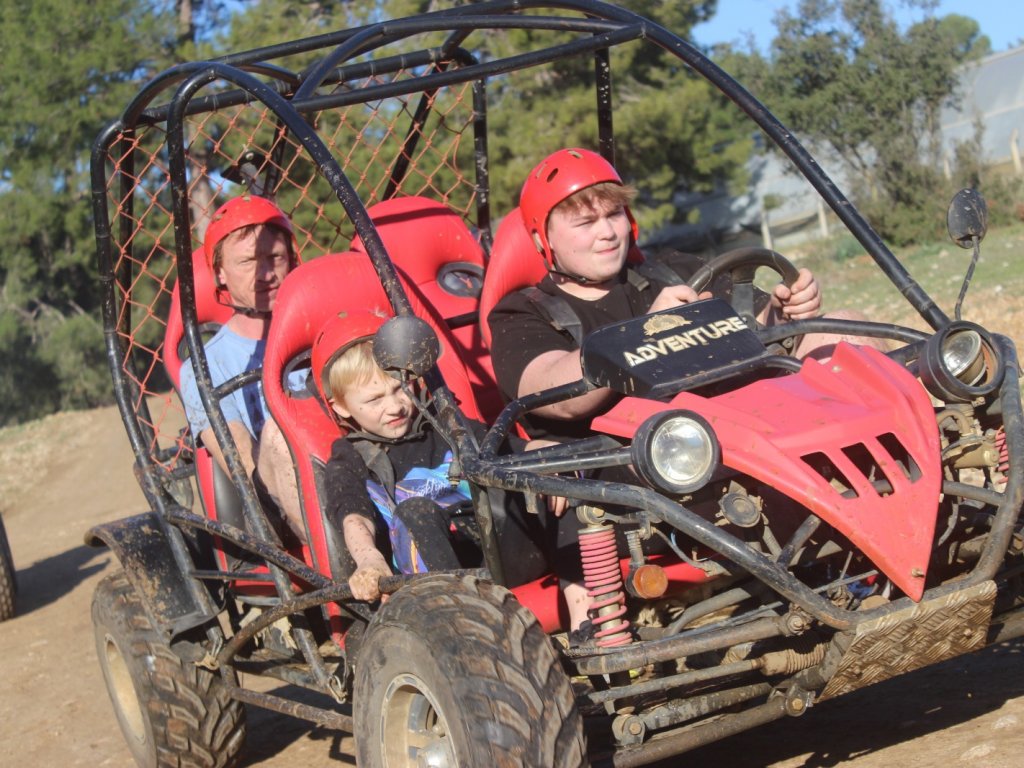 Antalya Rafting & Buggy Safari & Zipline Tour