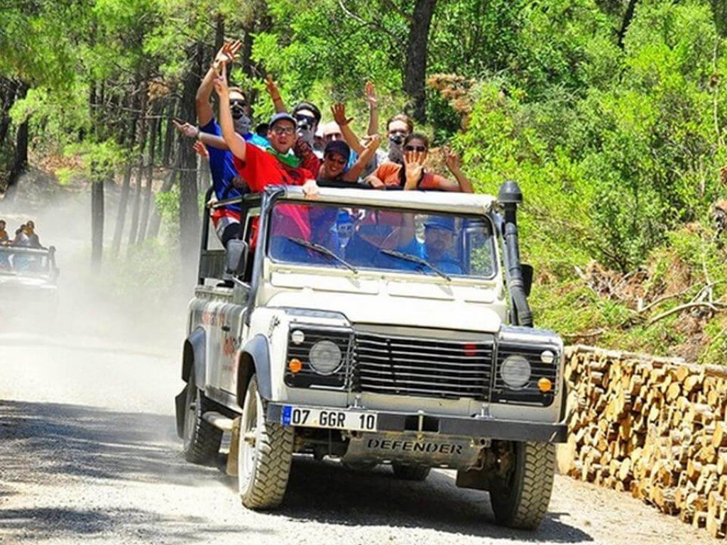 Antalya Rafting & Jeep Safari & Zip Line Tour