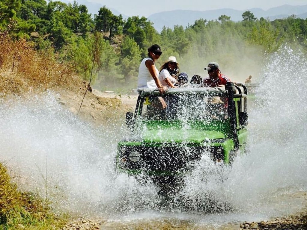 Antalya Rafting & Jeep Safari & Zip Line Tour