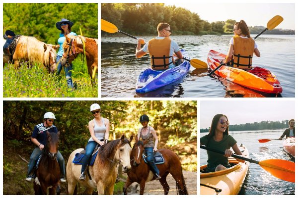 КОМБО ТУР 2 В МАРМАРИС (Horse Safari-Canoeing Tour)