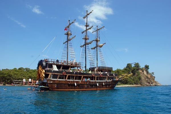 Icmeler Pirate Boat Trip